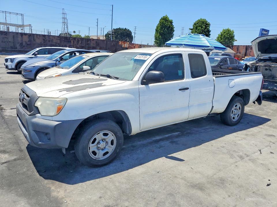 2014 Toyota Tacoma VIN 5TFTX4CN9EX041510 COPART salvage auction — REAR END, Ca - Dis/Dlr/Exp App For Dup Clean, sold $2,800 on 2026-07-29 (photo 1)