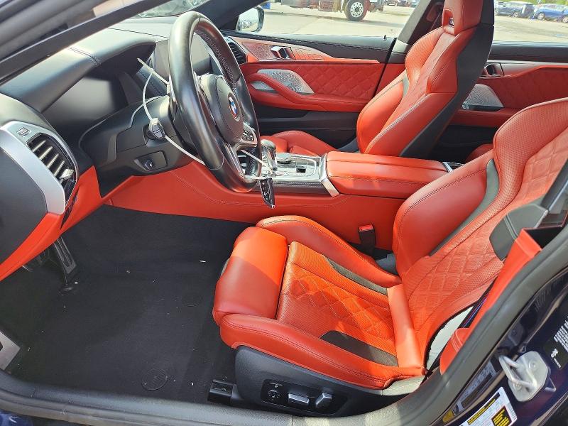 2021 BMW M8 VIN WBSGV0C02MCF85742 COPART salvage auction — SIDE, Pa - Certificate Of Salvage, sold $29,500 on 2026-07-31 (photo 7)