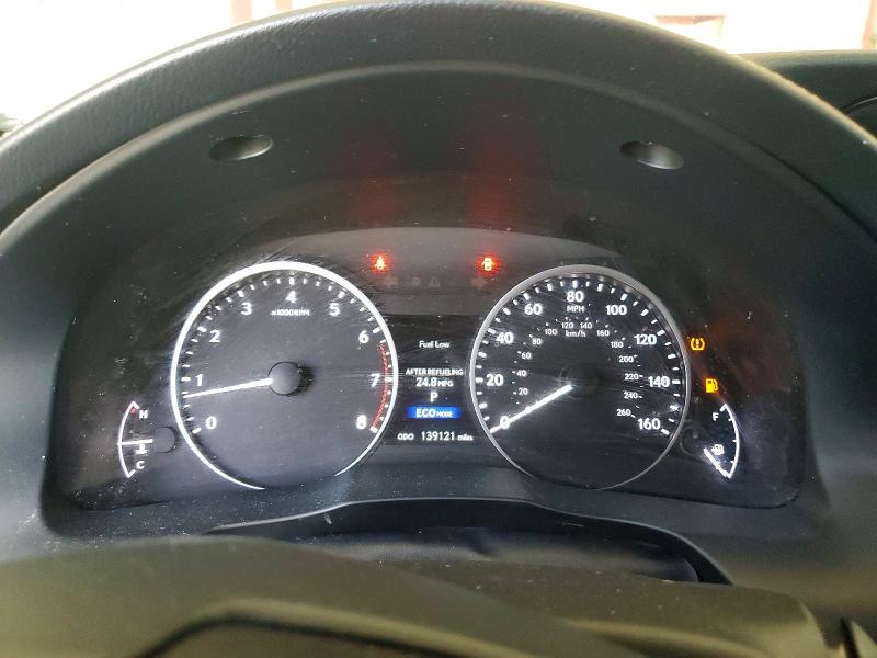 2013 Lexus ES VIN JTHBK1GG5D2065124 COPART salvage auction — FRONT END, Nc - Salvage Certificate Of Title, sold $150 on 2026-07-29 (photo 9)