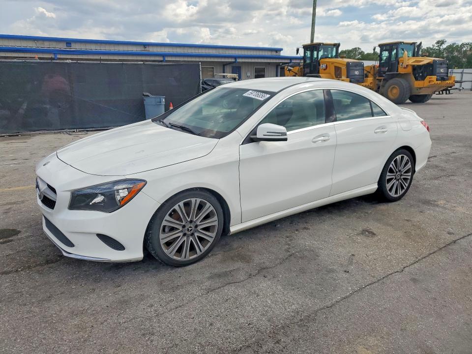 2018 Mercedes-benz Cla-klasse VIN WDDSJ4GB2JN691806 COPART salvage auction — MINOR DENT/SCRATCHES, Fl - Cert Of Title Slvg Rebuildable, sold $4,550 on 2026-08-11 (photo 1)