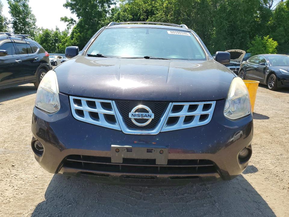 2013 Nissan Rogue sport VIN JN8AS5MV5DW142627 COPART salvage auction — FRONT END, On - Permit No Brand - Unfit, sold $125 on 2026-07-28 (photo 5)