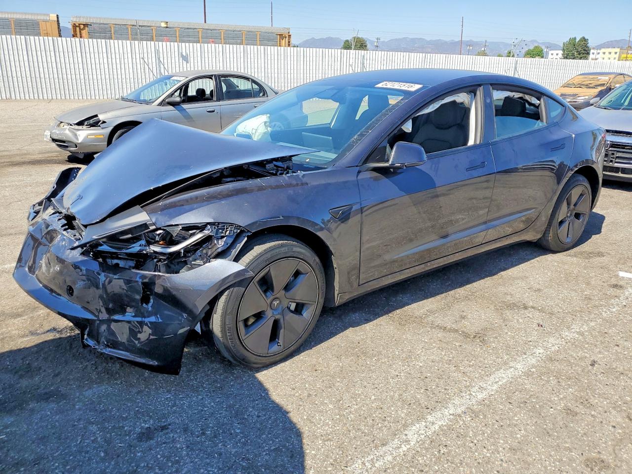 2026 Tesla Model 3 VIN 5YJ3E1EB2TF145450 — COPART salvage auction photo