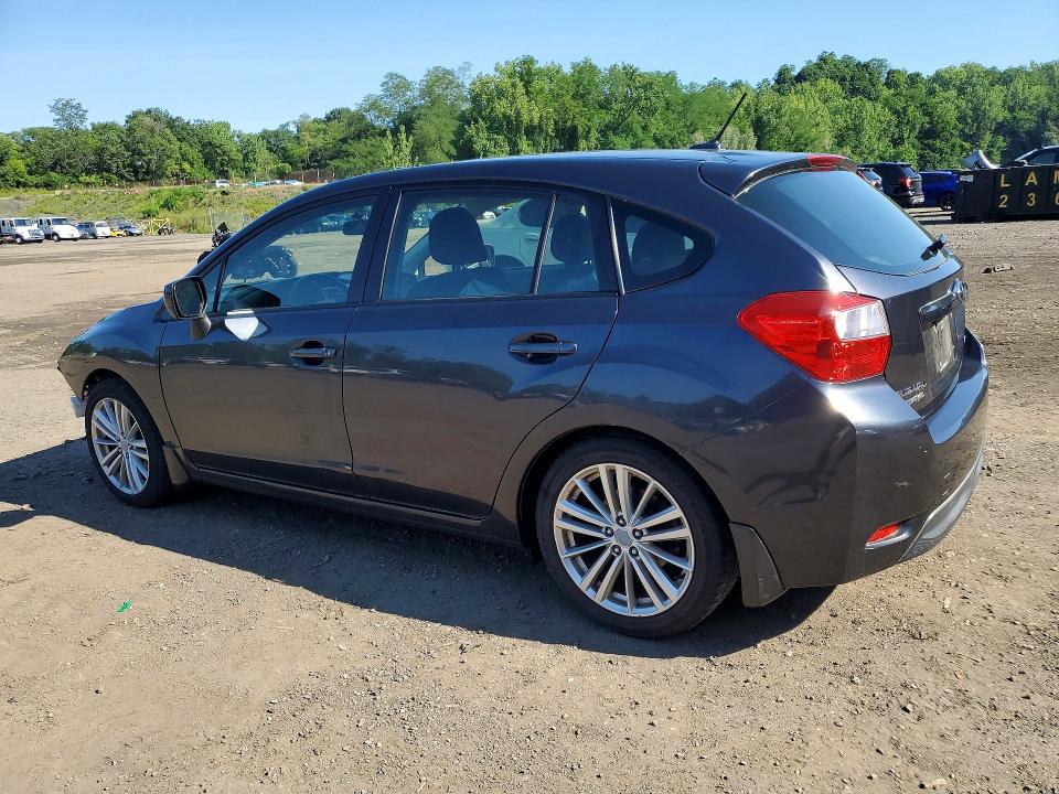 2014 Subaru Impreza VIN JF1GPAE61E8249709 COPART salvage auction — FRONT END, NY - MV-907A SALVAGE CERTIFICATE, sold $350 on 2026-07-30 (photo 2)