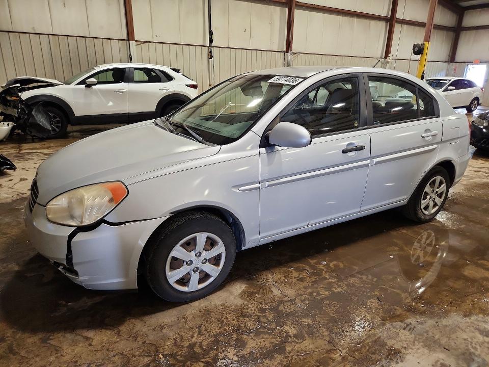 2008 Hyundai Accent VIN KMHCN46C88U220767 COPART salvage auction — FRONT END, Pa - Certificate Of Salvage, sold $400 on 2026-07-17 (photo 1)