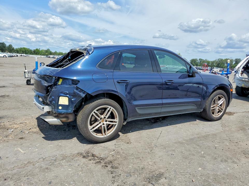 2021 Porsche Macan VIN WP1AA2A55MLB14201 COPART salvage auction — REAR END, Va - Cert Of Title - Salvage, sold $16,100 on 2026-08-19 (photo 3)