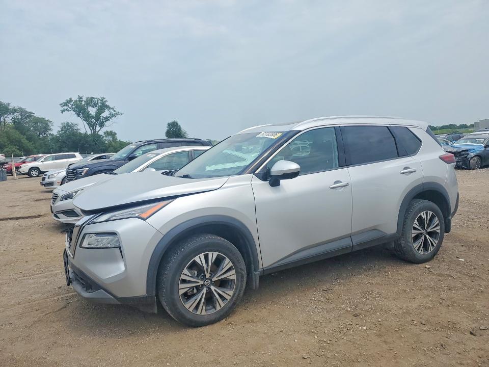 2021 Nissan Rogue VIN 5N1AT3BB1MC708124 — COPART salvage auction photo