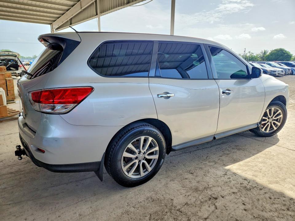 2015 Nissan Pathfinder VIN 5N1AR2MN1FC615400 COPART salvage auction — MINOR DENT/SCRATCHES, Fl - Certificate Of Title, sold $650 on 2026-07-29 (photo 3)