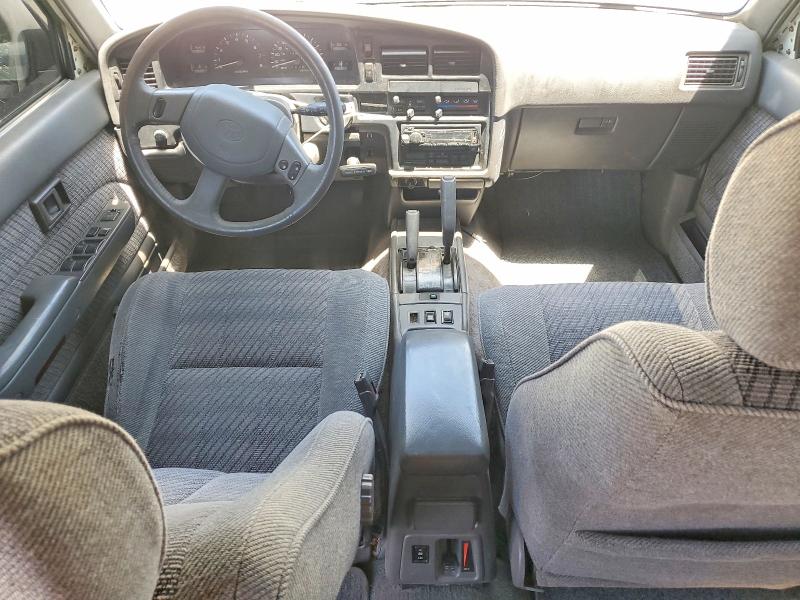1992 Toyota 4runner VIN JT3VN39W4N8034133 COPART salvage auction — Burn Engine, CA - SALVAGE CERTIFICATE, sold $350 on 2026-07-22 (photo 8)