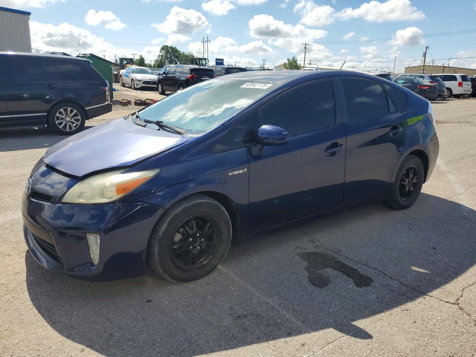2012 Toyota Prius VIN JTDKN3DU0C1525955 COPART salvage auction — FRONT END, Ok - Cert Of Title-Rebuilt, sold $1,150 on 2026-07-27 (photo 1)