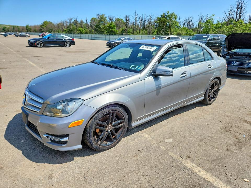 2012 Mercedes-benz VIN WDDGF8BB9CR196732 COPART salvage auction — MECHANICAL, NY - CERTIFICATE OF TITLE, sold $1,600 on 2026-08-04 (photo 1)