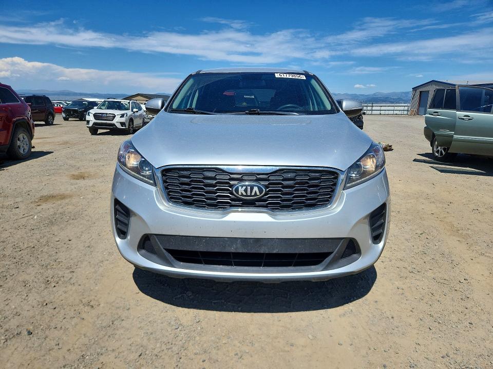 2019 Kia Sorento VIN 5XYPGDA36KG454258 COPART salvage auction — FRONT END, Mt - Certificate Of Title, sold $200 on 2026-07-28 (photo 5)