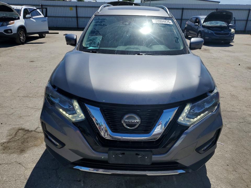 2018 Nissan Rogue VIN JN8AT2MT4JW465010 COPART salvage auction — REAR END, Ca - Salvage Certificate, sold $275 on 2026-07-24 (photo 5)