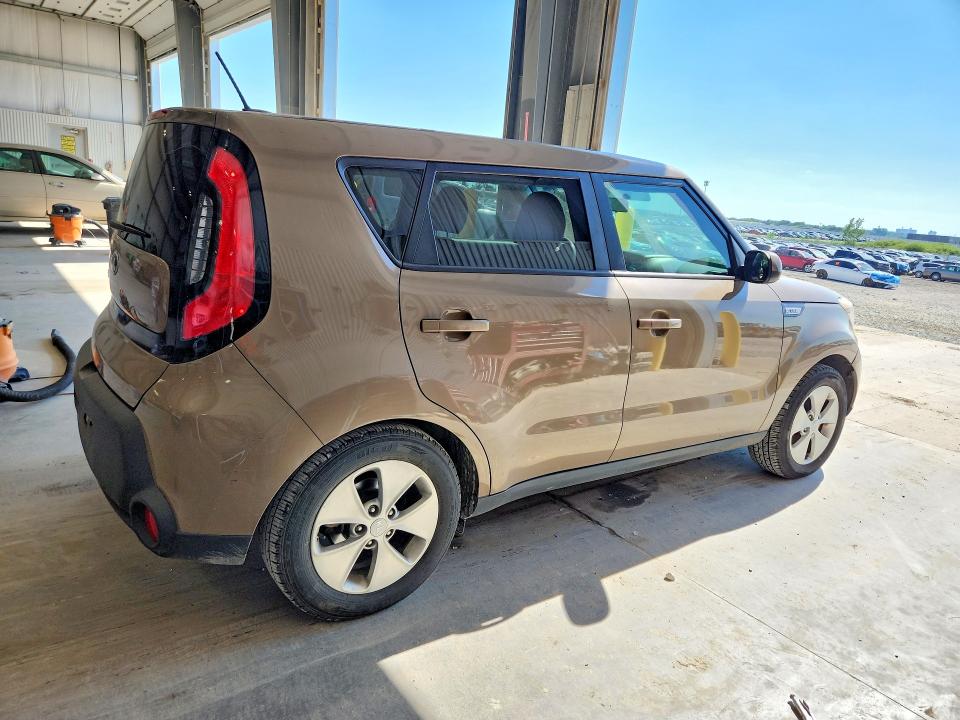 2016 Kia Soul VIN KNDJN2A22G7288249 COPART salvage auction — HAIL, Ne - Cert Of Title-Salvage, sold $250 on 2026-07-28 (photo 3)