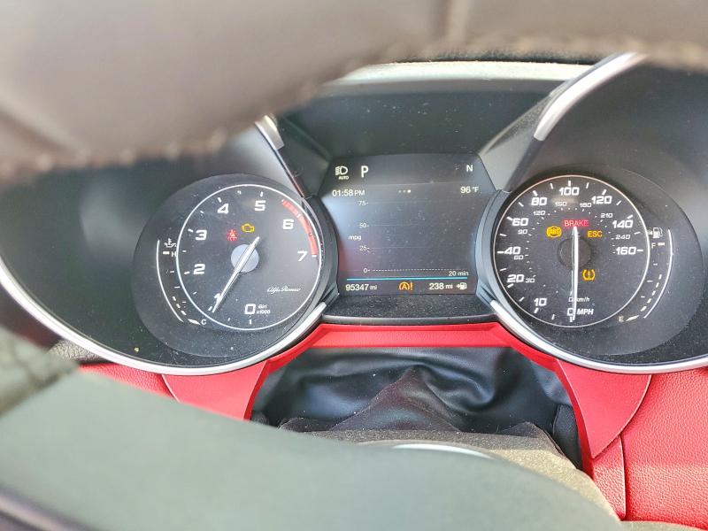 2019 Alfa romeo Giulia VIN ZARFANBN1K7604444 COPART salvage auction — FRONT END, Fl - Certificate Of Title, sold $5,600 on 2026-08-25 (photo 9)