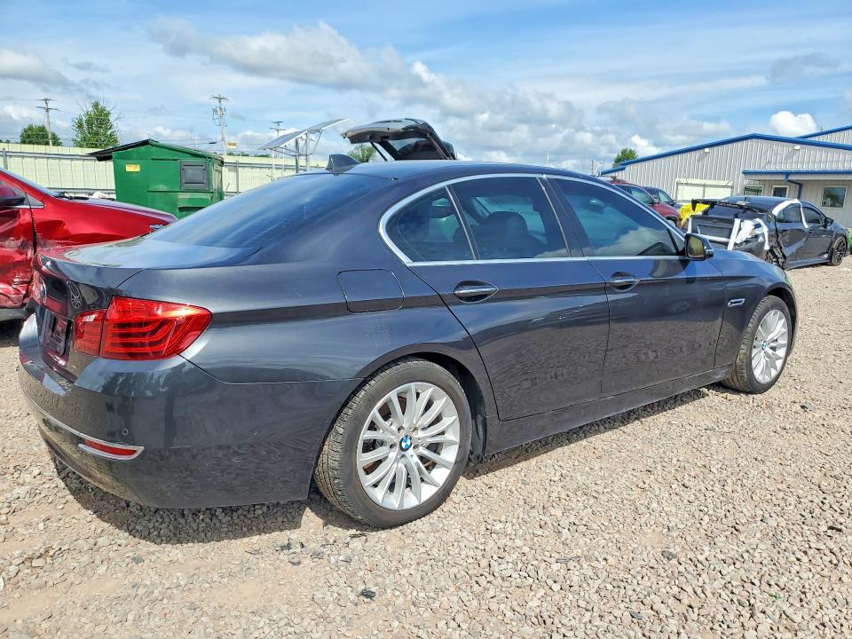 2014 BMW 5er VIN WBA5A7C5XED219435 COPART salvage auction — SIDE, Oh - Certificate Of Title, sold $2,000 on 2026-07-29 (photo 3)