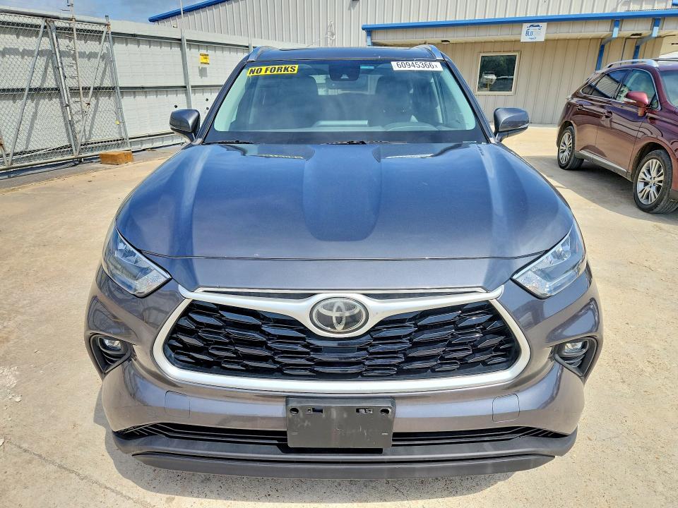 2020 Toyota Highlander VIN 5TDGZRAHXLS007410 COPART salvage auction — NORMAL WEAR, LA - CERTIFICATE OF TITLE, sold $3,300 on 2026-07-24 (photo 5)