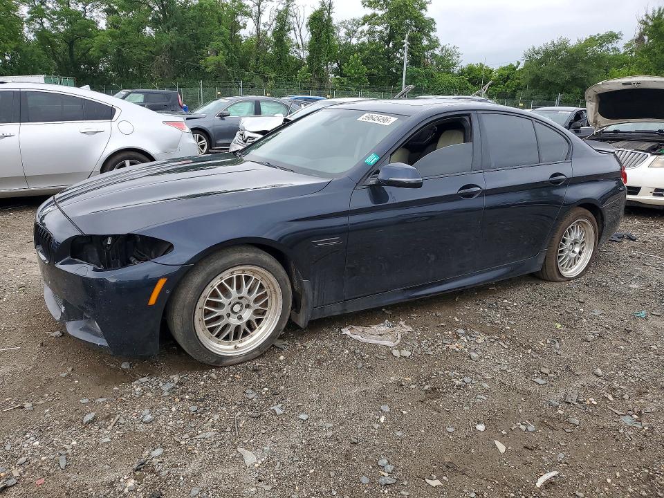 2014 BMW 5er VIN WBAKN9C59ED000985 COPART salvage auction — FRONT END, Md - Cert Of Salvage-Abandoned, sold $925 on 2026-07-30 (photo 1)