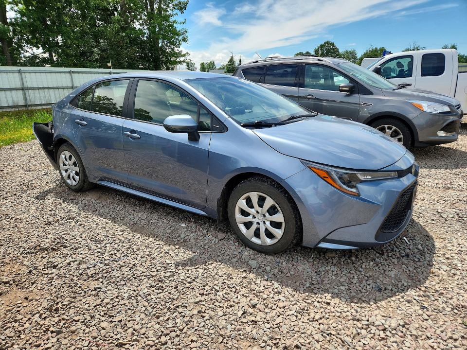 2020 Toyota Corolla VIN JTDEPRAE2LJ081713 COPART salvage auction — REAR END, Ny - Mv-907A Salvage Certificate, sold $5,500 on 2026-07-20 (photo 4)