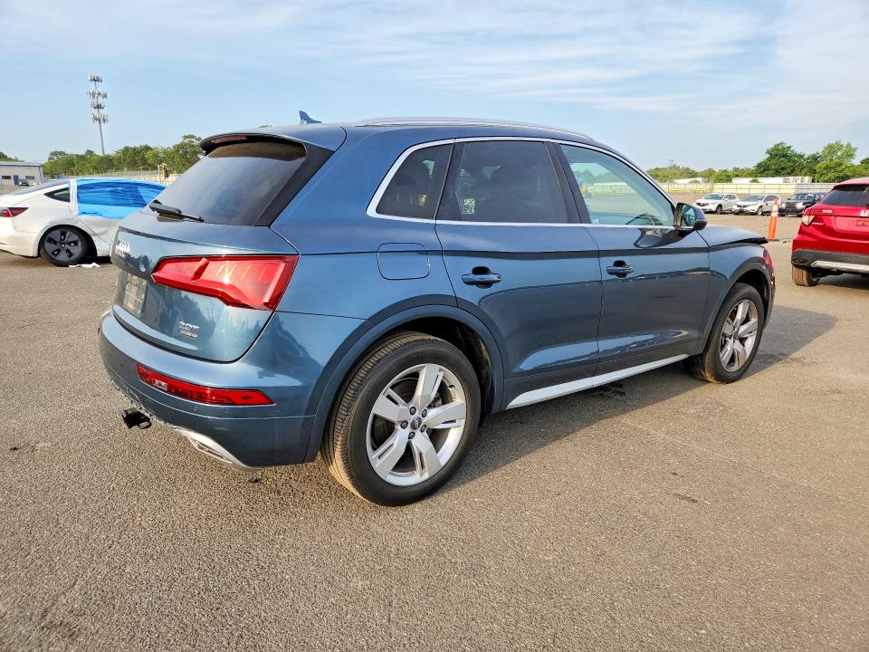 2018 Audi Q5 VIN WA1BNAFY6J2222877 COPART salvage auction — FRONT END, NY - MV-907A SALVAGE CERTIFICATE, sold $7,300 on 2026-07-20 (photo 3)