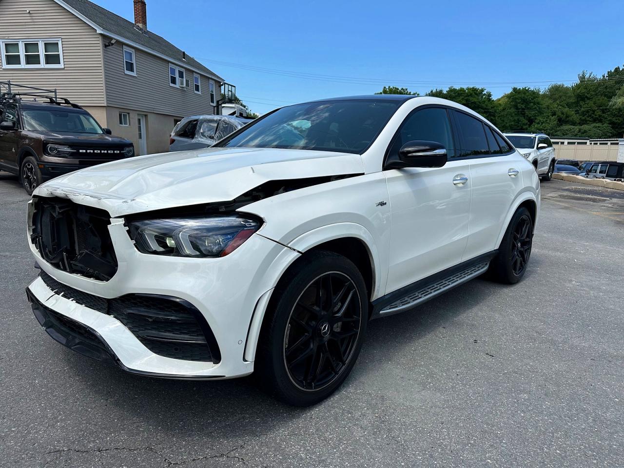 2022 Mercedes-Benz GLE Coupe VIN 4JGFD6BB6NA801206 — COPART salvage auction photo