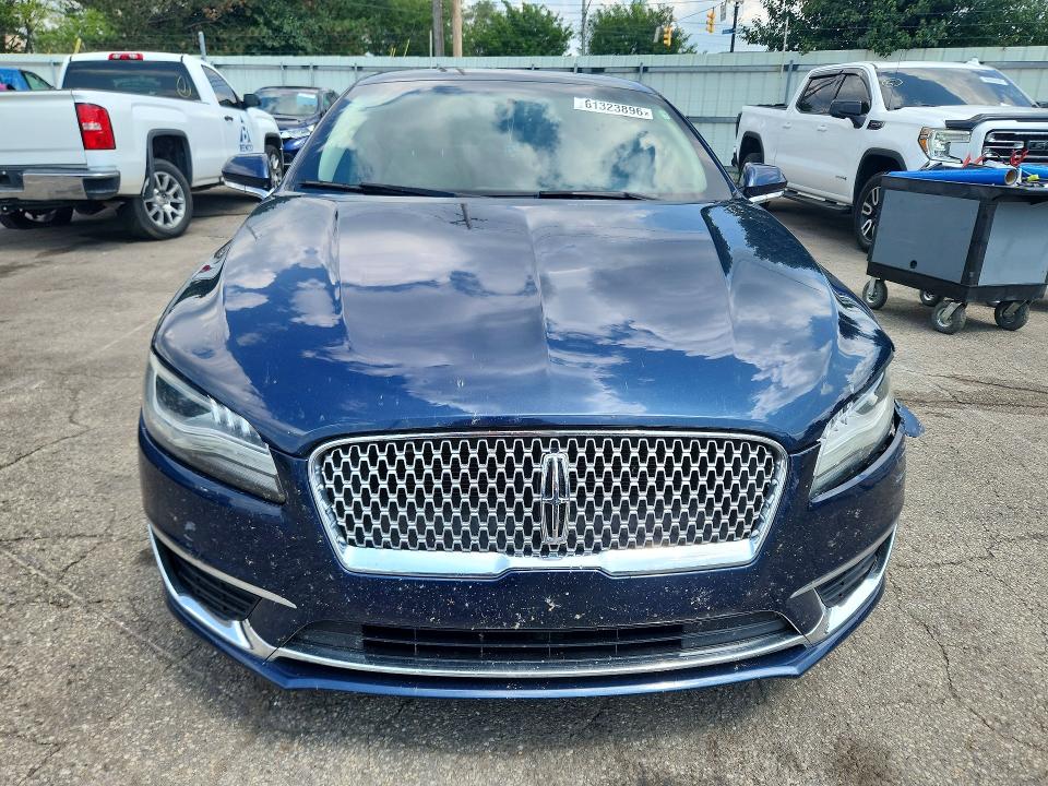 2017 Lincoln Mkz VIN 3LN6L5E92HR620278 COPART salvage auction — FRONT END, Oh - Cert Of Title-Salvage, sold $3,200 on 2026-07-31 (photo 5)