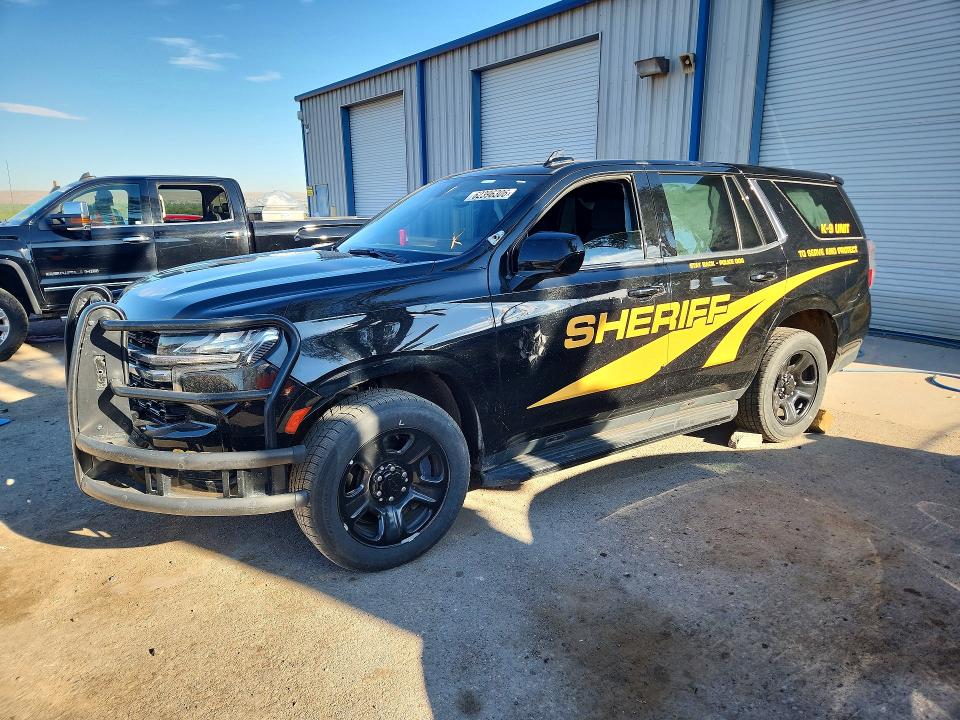 2021 Chevrolet Tahoe VIN 1GNSKLED7MR479137 — COPART salvage auction photo