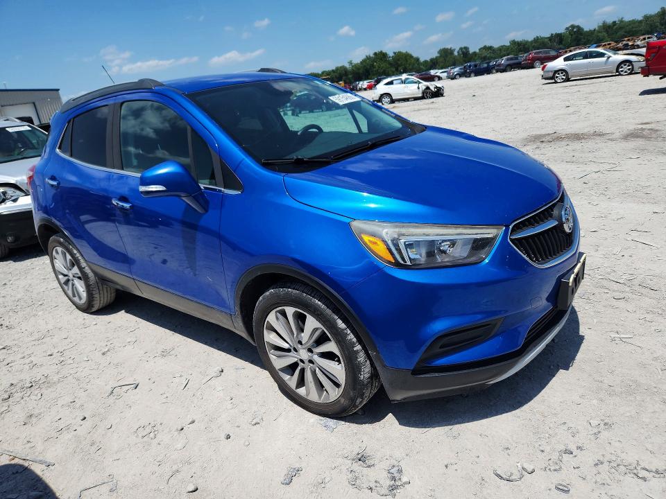2017 Buick Encore VIN KL4CJASBXHB161254 COPART salvage auction — FRONT END, Il - Salvage Certificate, sold $1,100 on 2026-08-03 (photo 4)