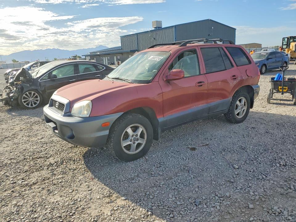 2004 Hyundai Santa fe VIN KM8SC73D74U624623 COPART salvage auction — REAR END, Ut - Certificate Of Title, sold $200 on 2026-07-07 (photo 1)
