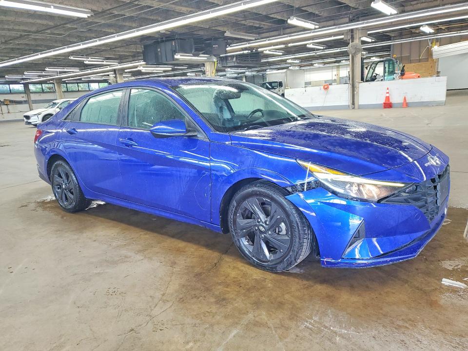 2021 Hyundai Elantra VIN KMHLS4AG7MU187368 COPART salvage auction — FRONT END, Fl - Certificate Of Title, sold $5,100 on 2026-07-20 (photo 4)