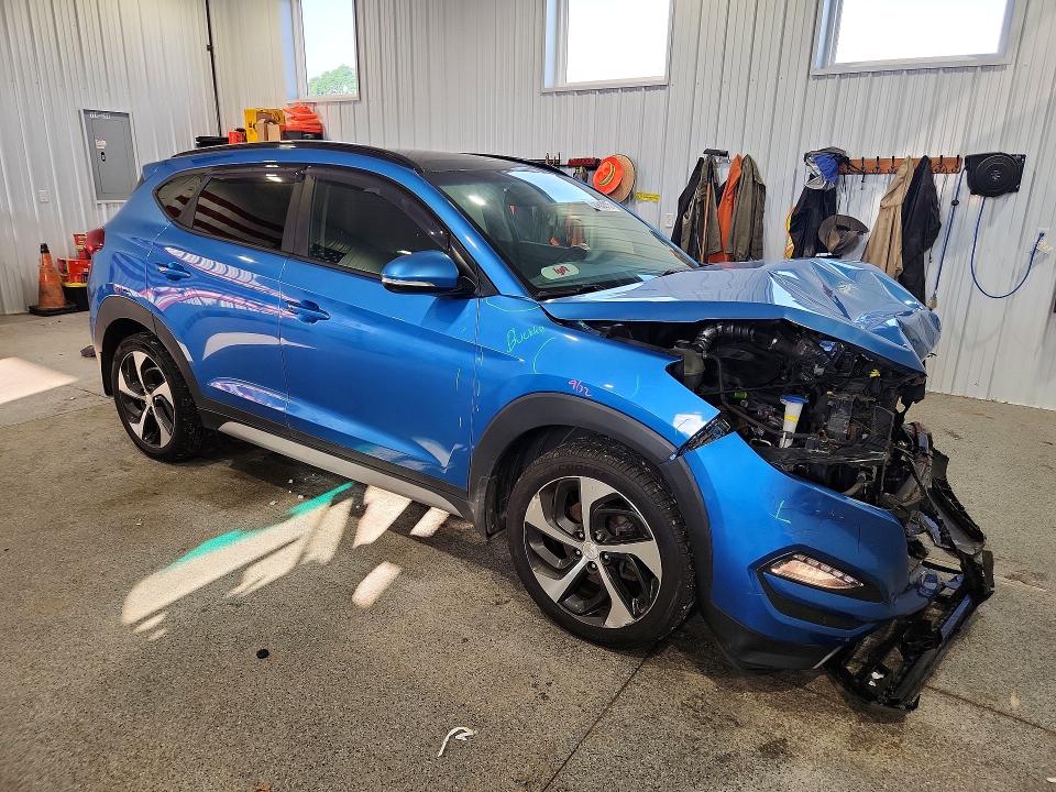 2018 Hyundai Tucson VIN KM8J3CA29JU643367 COPART salvage auction — FRONT END, Oh - Cert Of Title-Salvage, sold $425 on 2026-07-28 (photo 4)