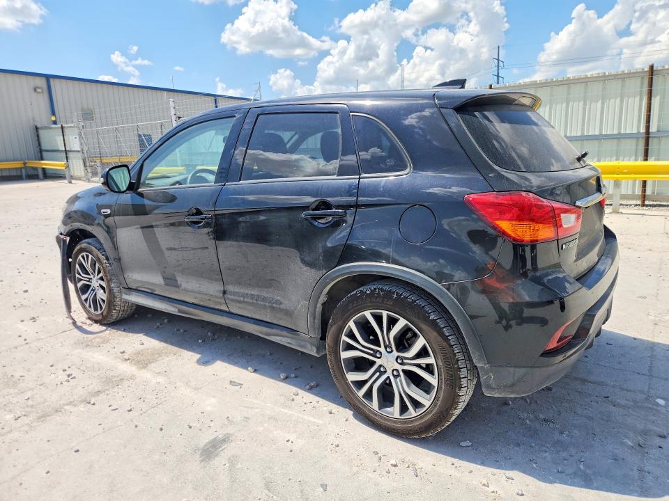 2018 Mitsubishi Outlander VIN JA4AP3AU8JU009651 COPART salvage auction — FRONT END, TX - SALVAGE VEHICLE TITLE, sold $550 on 2026-07-28 (photo 2)