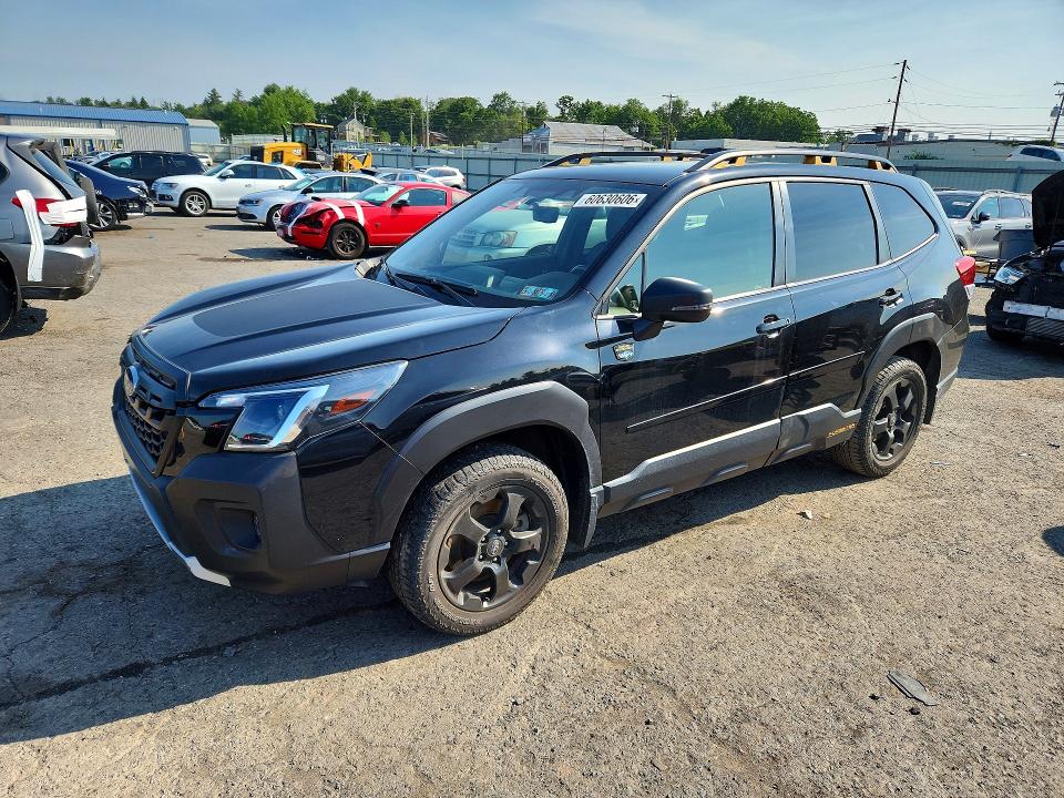 2022 Subaru Forester VIN JF2SKAMC1NH525074 COPART salvage auction — WATER/FLOOD, Pa - Certificate Of Salvage, sold $6,700 on 2026-07-28 (photo 1)