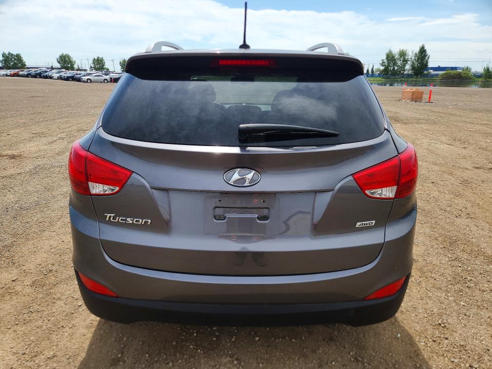 2015 Hyundai Tucson VIN KM8JUCAG8FU031452 COPART salvage auction — SIDE, Ab - Bos - Salvage, sold $250 on 2026-07-21 (photo 6)