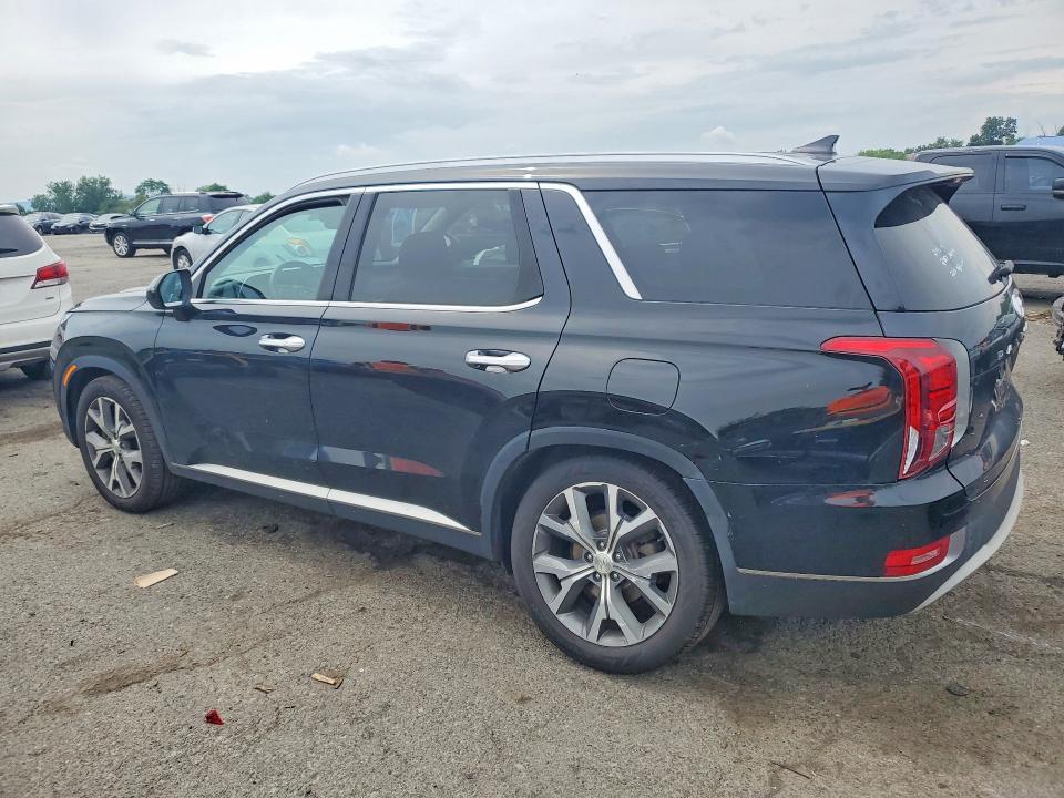 2022 Hyundai Palisade VIN KM8R4DHE2NU344122 COPART salvage auction — FRONT END, Pa - Certificate Of Salvage, sold $6,200 on 2026-07-17 (photo 2)