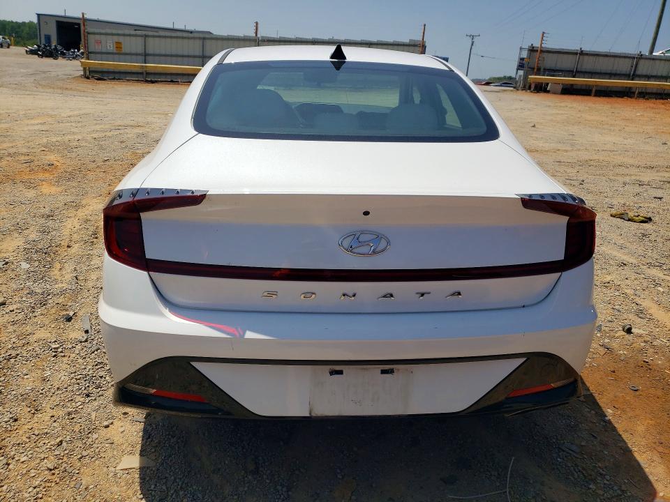 2022 Hyundai Sonata VIN KMHL64JAXNA210659 COPART salvage auction — FRONT END, Va - Cert Of Title - Salvage, sold $4,900 on 2026-07-31 (photo 6)