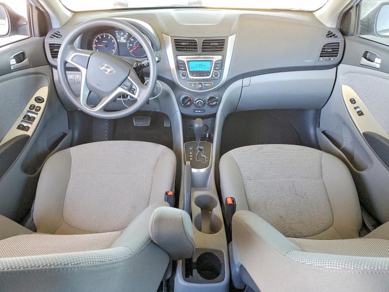 2014 Hyundai Accent VIN KMHCT5AE0EU164548 COPART salvage auction — VANDALISM, Ca - Salvage Certificate, sold $2,250 on 2026-07-14 (photo 8)