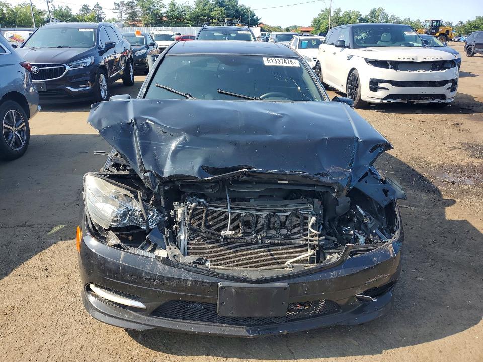 2011 Mercedes-benz C class VIN WDDGF8BB8BR139615 COPART salvage auction — FRONT END, CT - CERT OF TITLE-SALVAGE, sold $525 on 2026-08-07 (photo 5)
