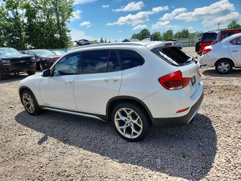2013 BMW X1 VIN WBAVM1C51DVW41025 COPART salvage auction — REAR END, Ny - Mv-907A Salvage Certificate, sold $425 on 2026-07-20 (photo 2)