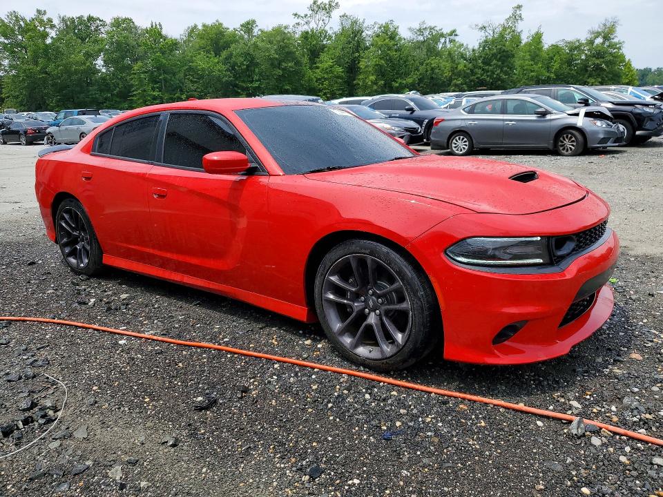2019 Dodge Charger VIN 2C3CDXGJ8KH609087 COPART salvage auction — MINOR DENT/SCRATCHES, IN - CERTIFICATE OF TITLE, sold $22,500 on 2026-08-25 (photo 4)