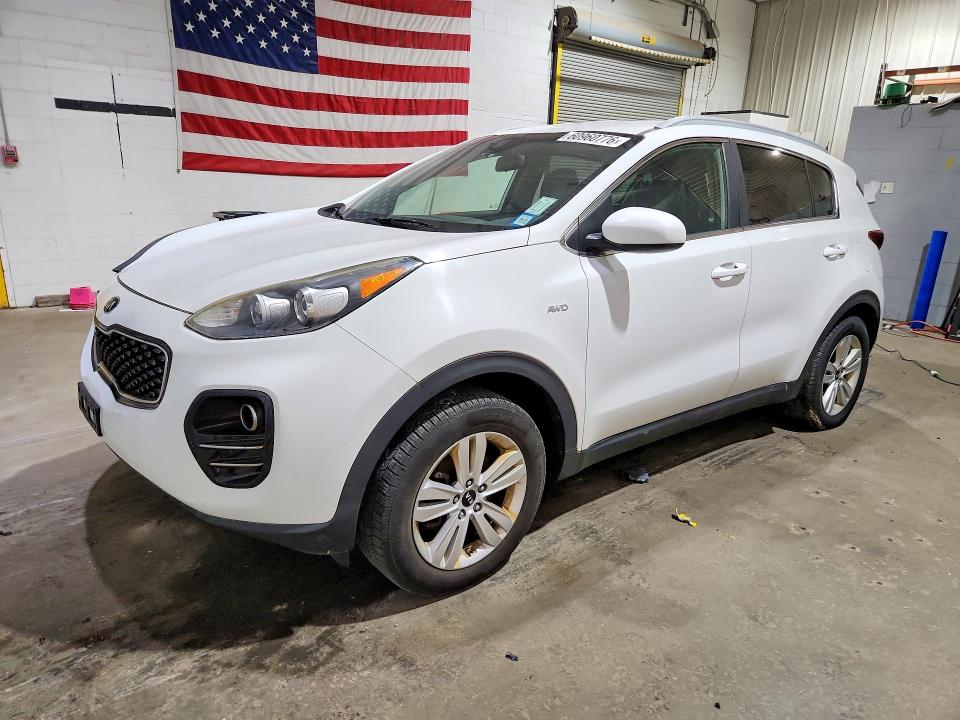 2017 Kia Sportage VIN KNDPMCAC1H7035212 COPART salvage auction — MECHANICAL, NY - CERTIFICATE OF TITLE, sold $100 on 2026-07-21 (photo 1)