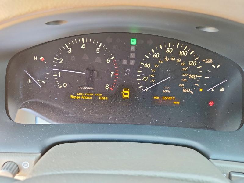 2005 Lexus Ls 430 VIN JTHBN36F350177364 COPART salvage auction — MINOR DENT/SCRATCHES, CA - DIS/DLR/EXP ONLY CLEAN TITLE, sold $10,200 on 2026-07-17 (photo 9)