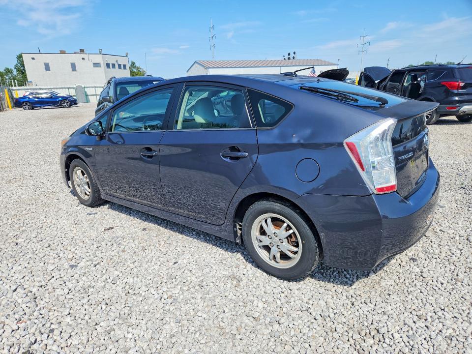 2011 Toyota Prius VIN JTDKN3DU6B1428967 COPART salvage auction — REAR END, Pa - Cert Of Title, sold $100 on 2026-07-28 (photo 2)