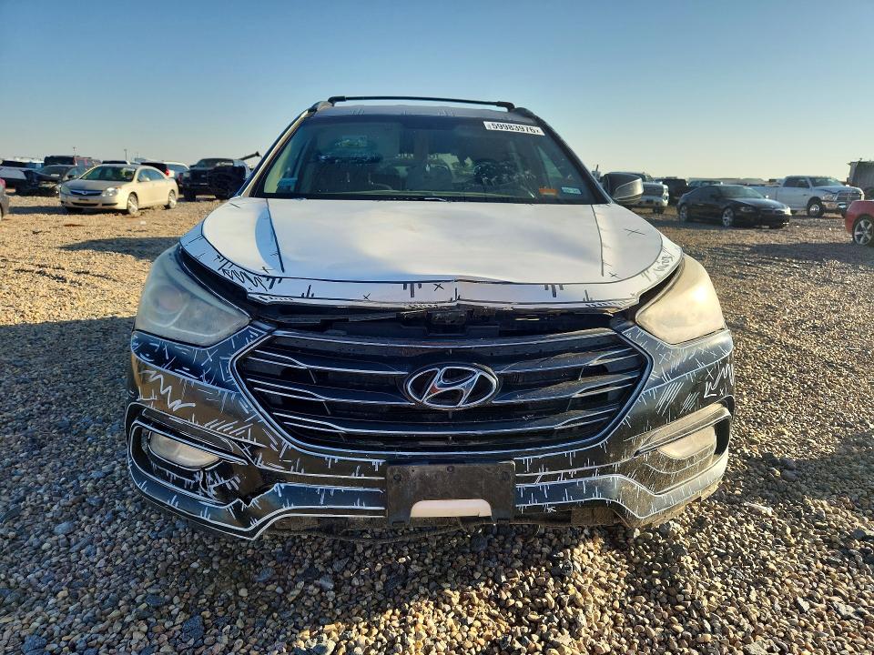 2017 Hyundai VIN 5XYZU3LB2HG398506 COPART salvage auction — FRONT END, Tx - Certificate Of Title (P), sold $3,600 on 2026-07-28 (photo 5)