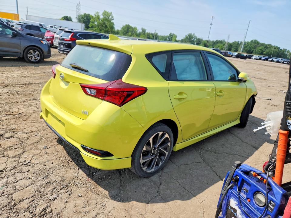 2016 Scion Im VIN JTNKARJEXGJ516385 COPART salvage auction — FRONT END, TX - CERTIFICATE OF TITLE, sold $450 on 2026-07-24 (photo 3)