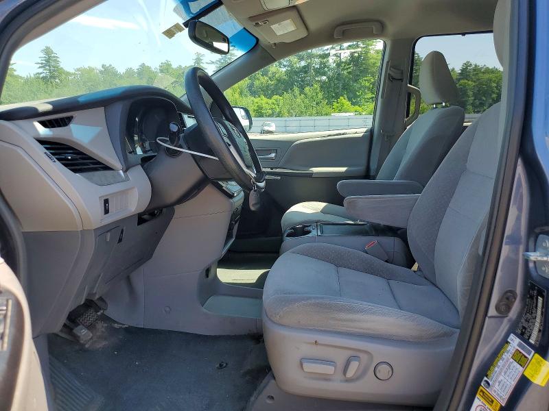 2017 Toyota Sienna VIN 5TDJZ3DC9HS177686 COPART salvage auction — MINOR DENT/SCRATCHES, Me - Certificate Of Title, sold $1,900 on 2026-07-31 (photo 7)
