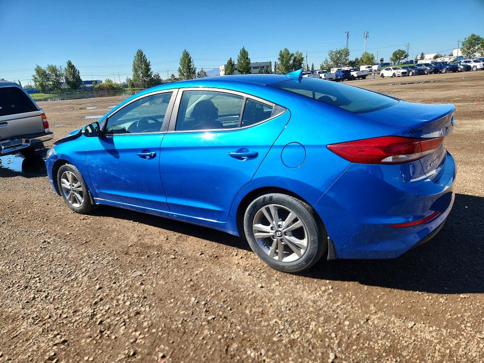 2017 Hyundai Elantra VIN KMHD84LF3HU330734 COPART salvage auction — FRONT END, AB - BOS - SALVAGE, sold $375 on 2026-07-28 (photo 2)