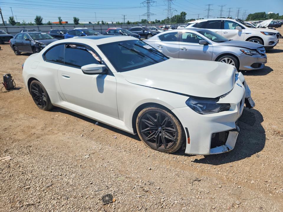 2024 BMW M2 VIN 3MF13DM02R8E68146 COPART salvage auction — FRONT END, Il - Salvage Certificate, sold $22,800 on 2026-08-18 (photo 4)