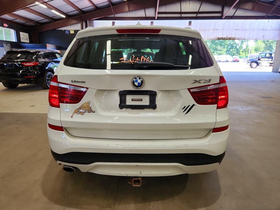 2015 BMW X3 VIN 5UXWY3C57F0E95559 COPART salvage auction — MINOR DENT/SCRATCHES, Vt - Certificate Of Title, sold $4,050 on 2026-07-31 (photo 6)