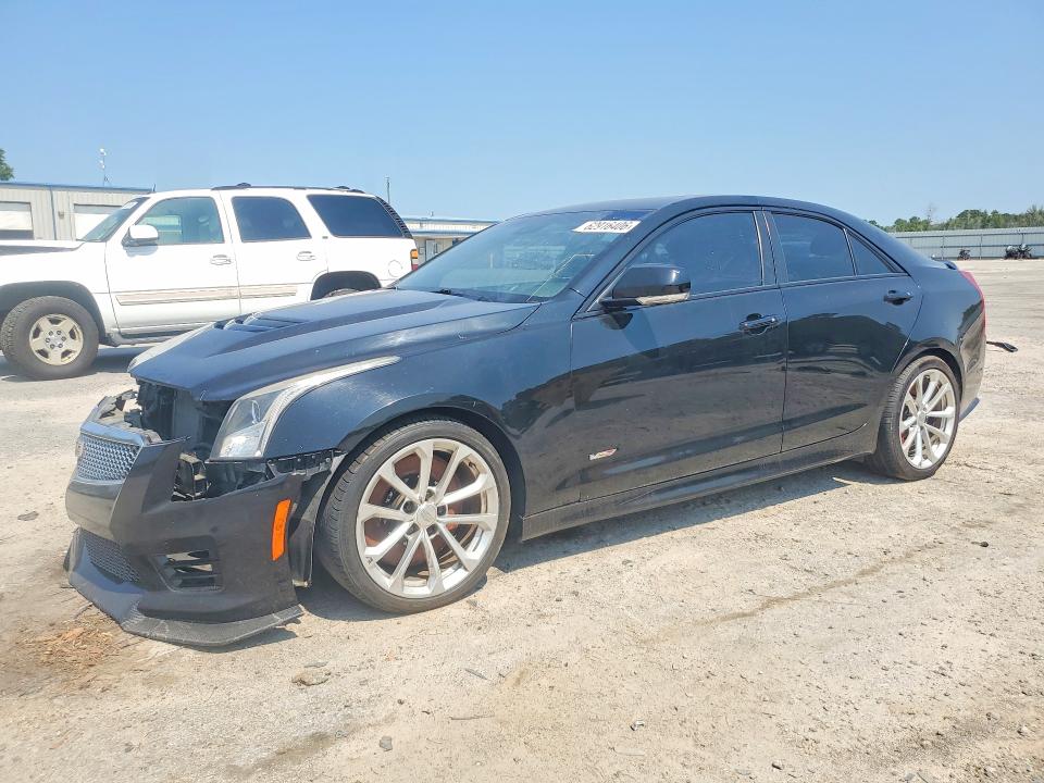 2018 Cadillac Ats-v VIN 1G6AL5SY0J0147631 COPART salvage auction — FRONT END, Sc - Certificate Of Title, sold $18,800 on 2026-08-19 (photo 1)