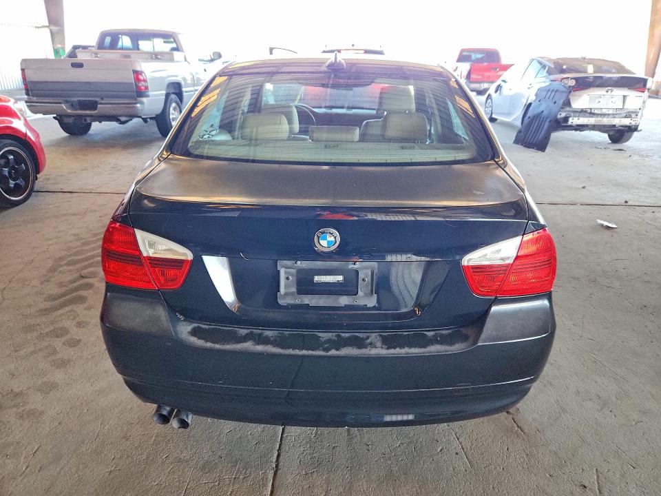 2006 BMW 3 series VIN WBAVB13506KR56053 COPART salvage auction — FRONT END, Ca - Dis/Dlr/Exp Only Clean Title, sold $675 on 2026-07-30 (photo 6)